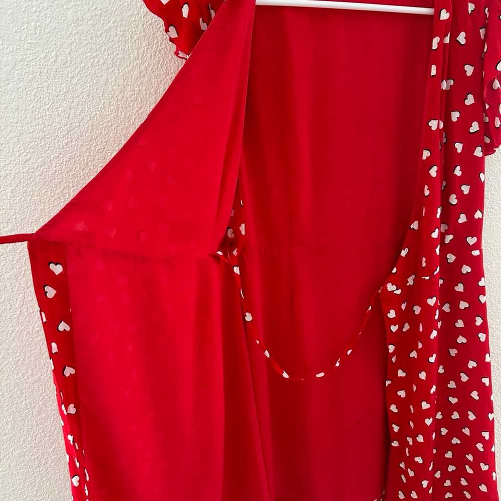 Aritzia Sunday Best Spring Summer Wrap Dress Ruff… - image 7