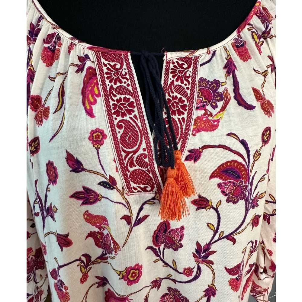 Lucky Brand Floral Print Bohemian Tunic Dress, Si… - image 4