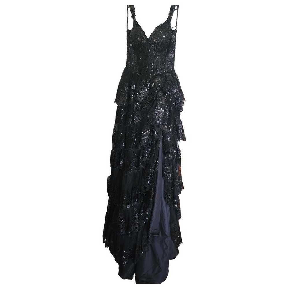 Sherri Hill Glitter maxi dress - image 1