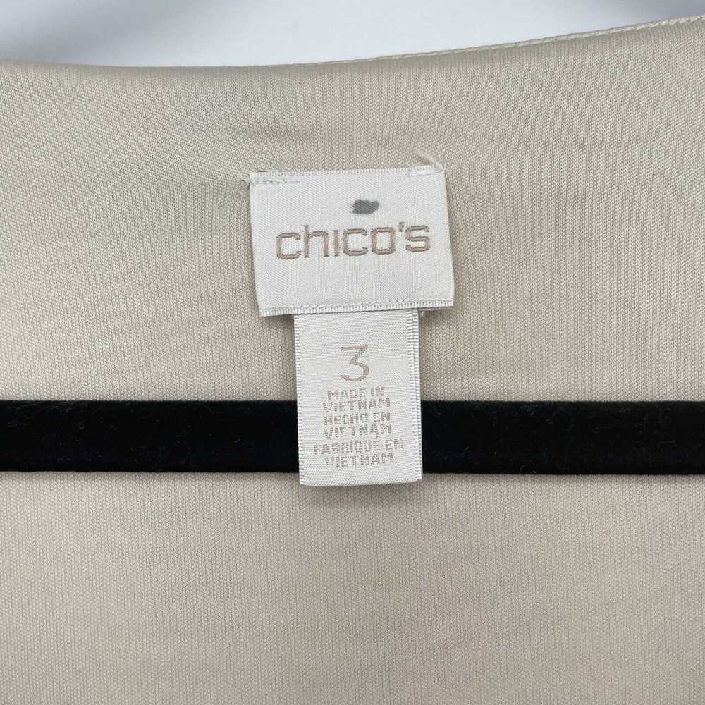 Chicos Size 3 / X-Large Blouson Dress Vibrant Mul… - image 6