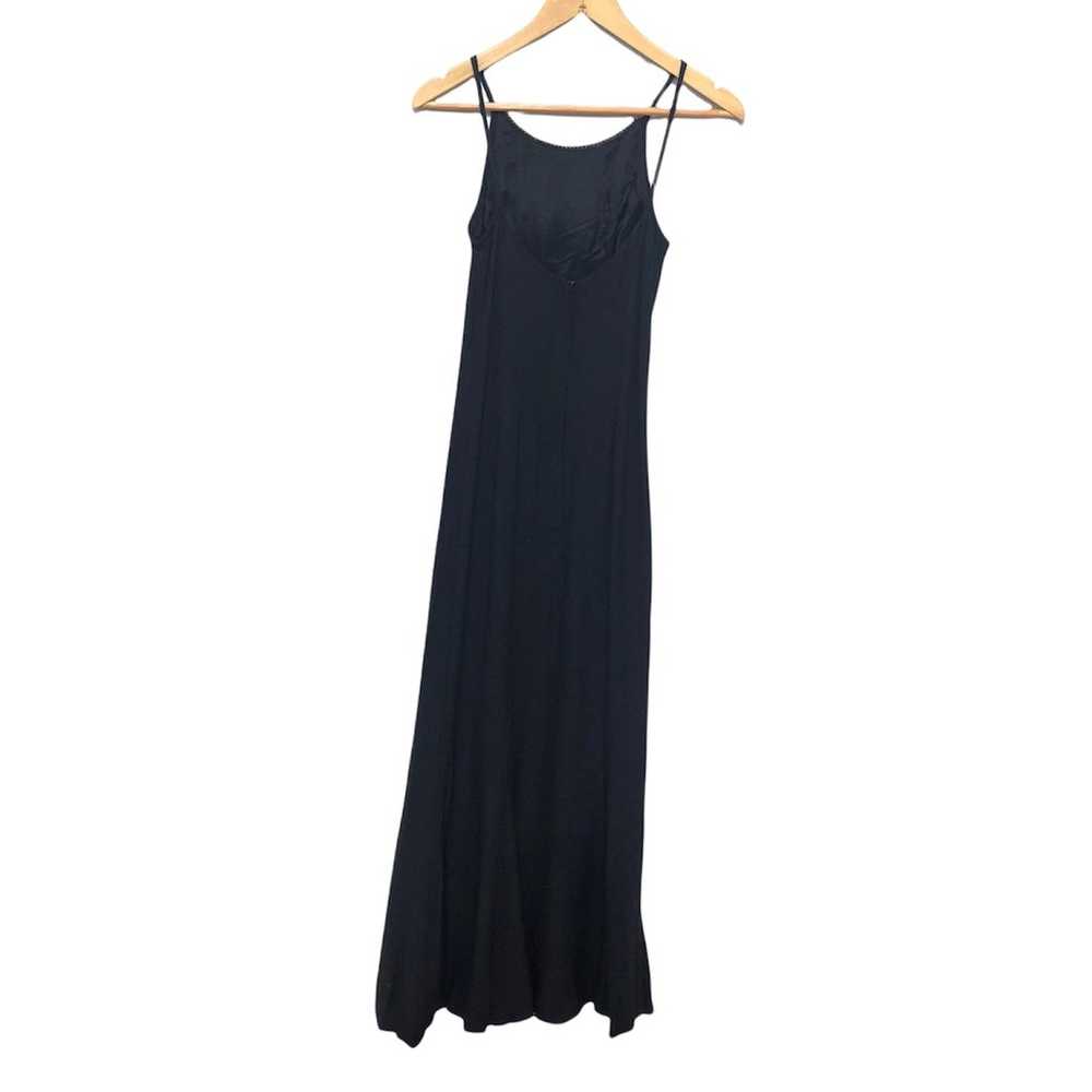 Vintage Gunne Sax Black Evening Gown Formal Dress… - image 3