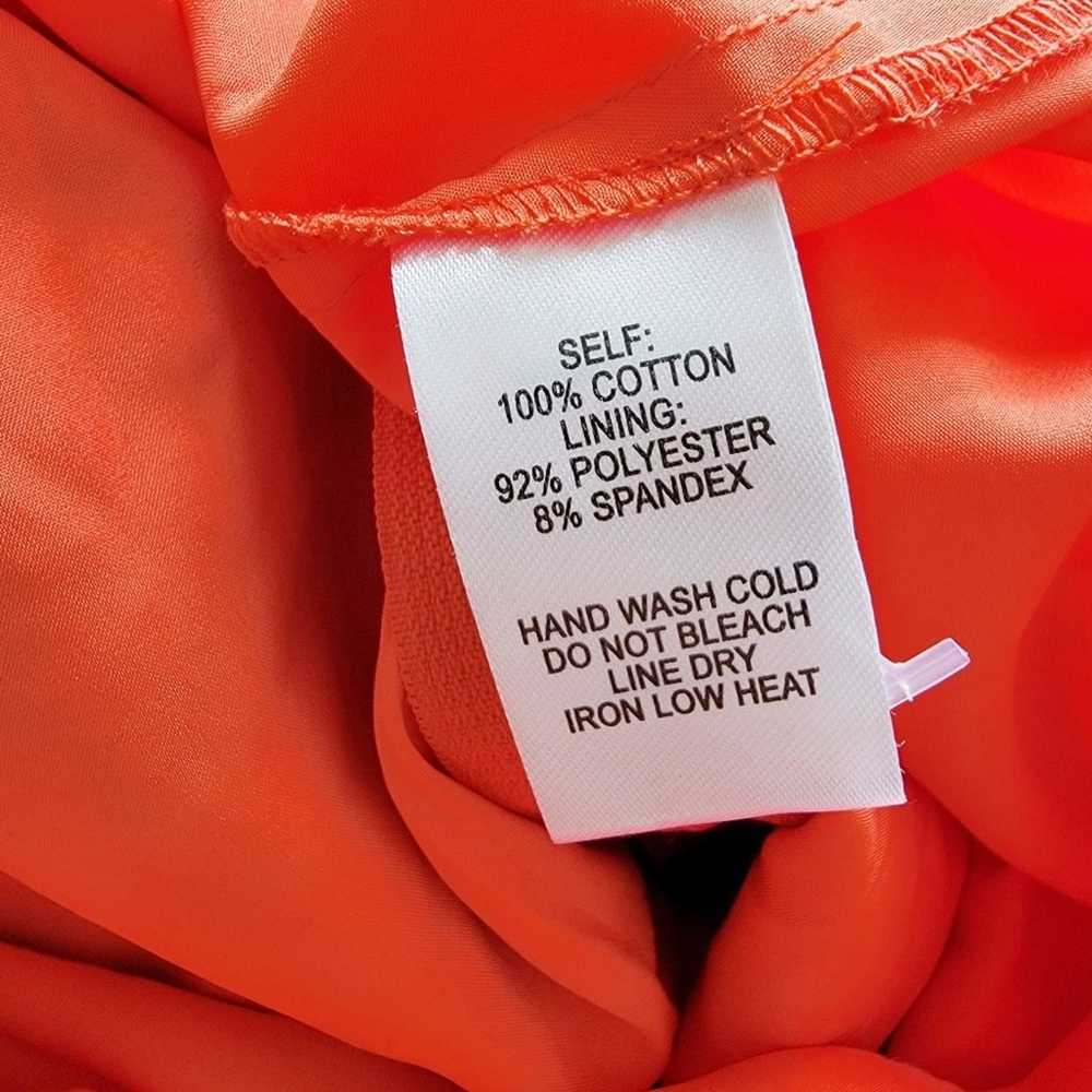 Lulus Orange Faux Wrap Mini Dress - image 5