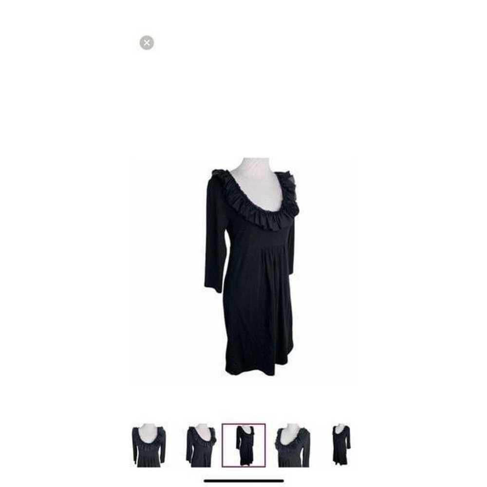J Crew Womens Size Medium Fit & Flare Dress Black… - image 6