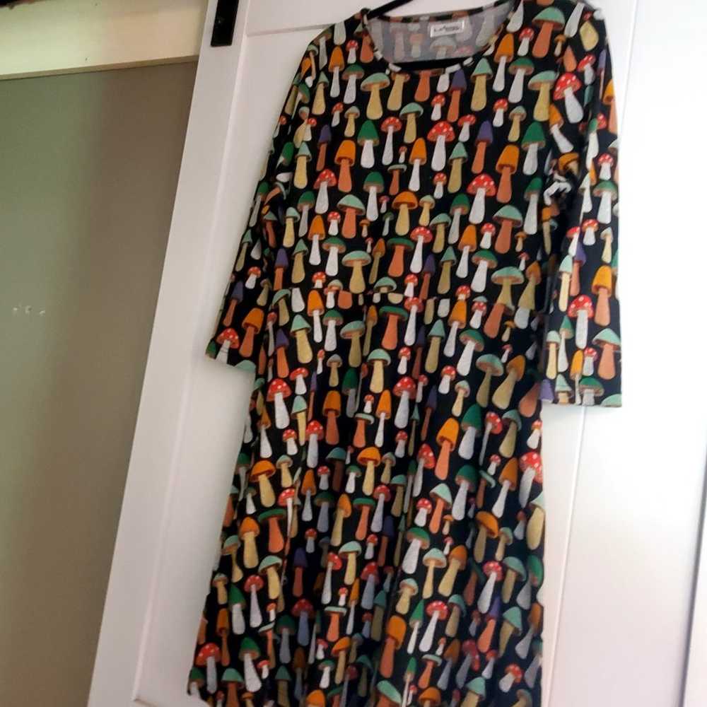 L.A. Soul Mushroom Dress XL with Pockets - image 2