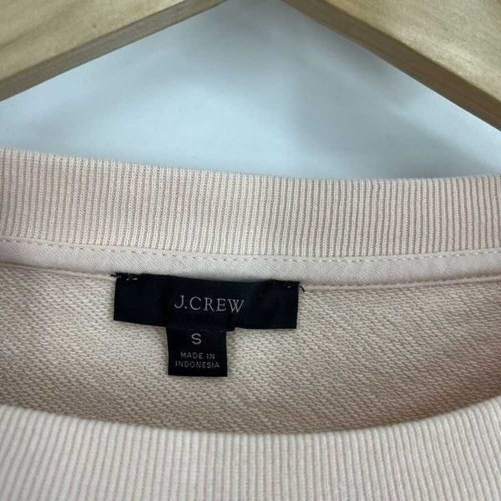 J Crew Sweatshirt Dress Size Small Womens Pink Or… - image 4