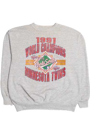 Vintage 1991 "World Champion Minnesota Twins" Swe… - image 1