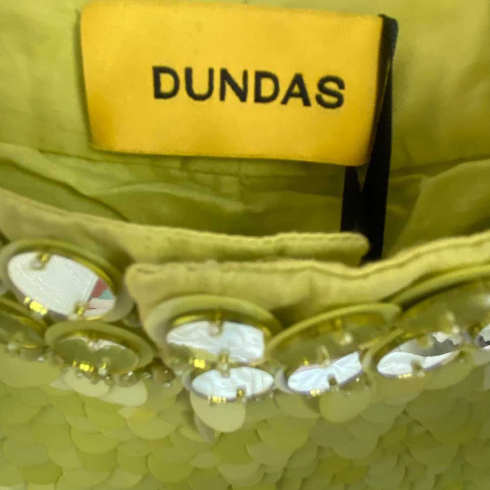 Product Details Dundas Lime Sequin Georgette Trou… - image 4