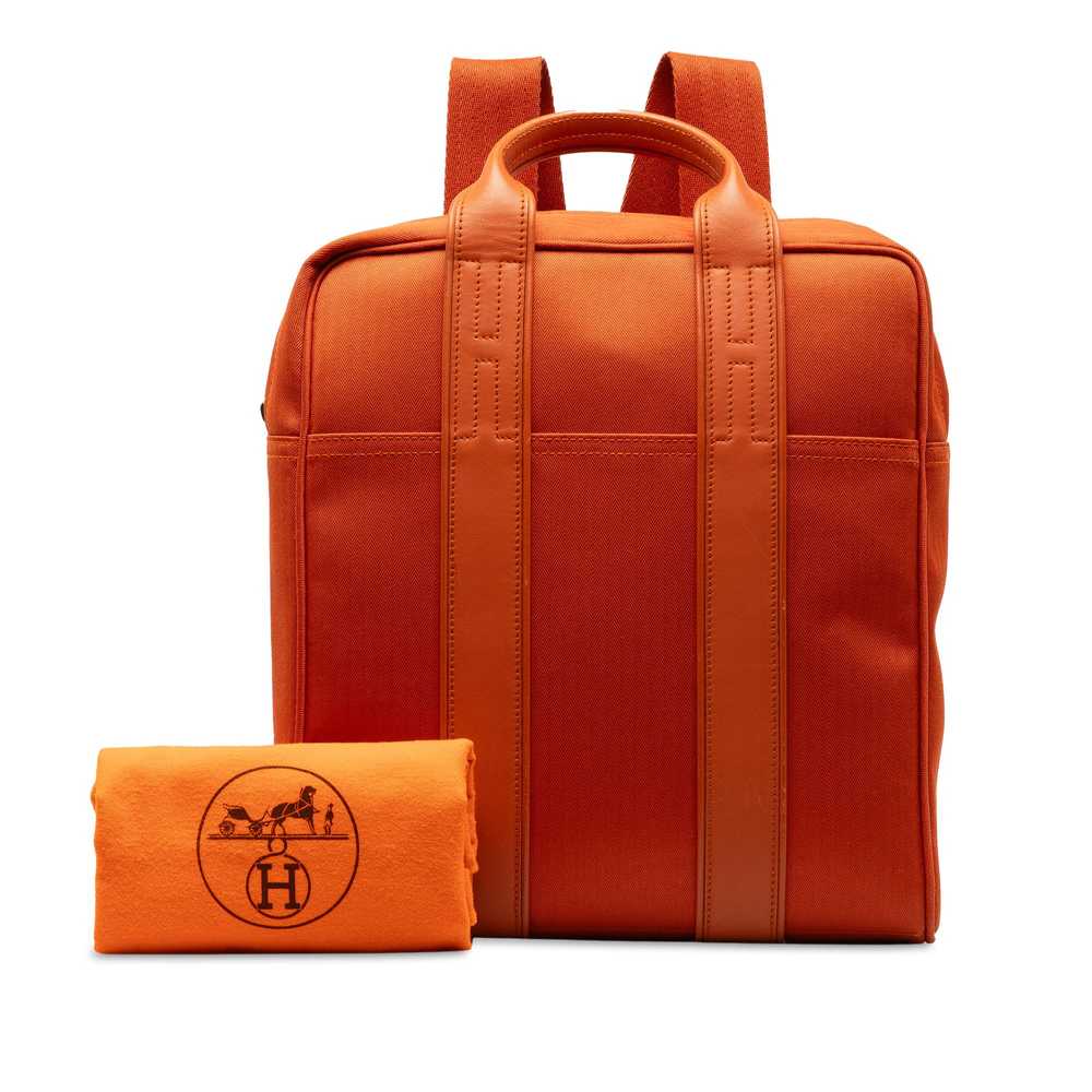 Product Details Hermes Orange Toile and Swift Aca… - image 10