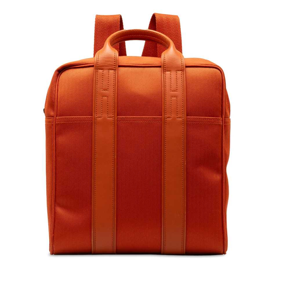 Product Details Hermes Orange Toile and Swift Aca… - image 1