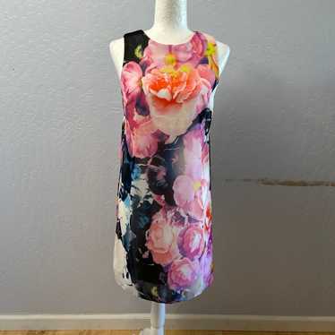 Vince Camuto  floral sheath  Dress