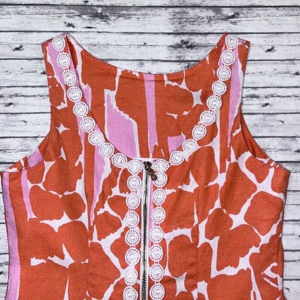 Lilly Pulitzer for Target Linen Shift Dress Giraf… - image 6