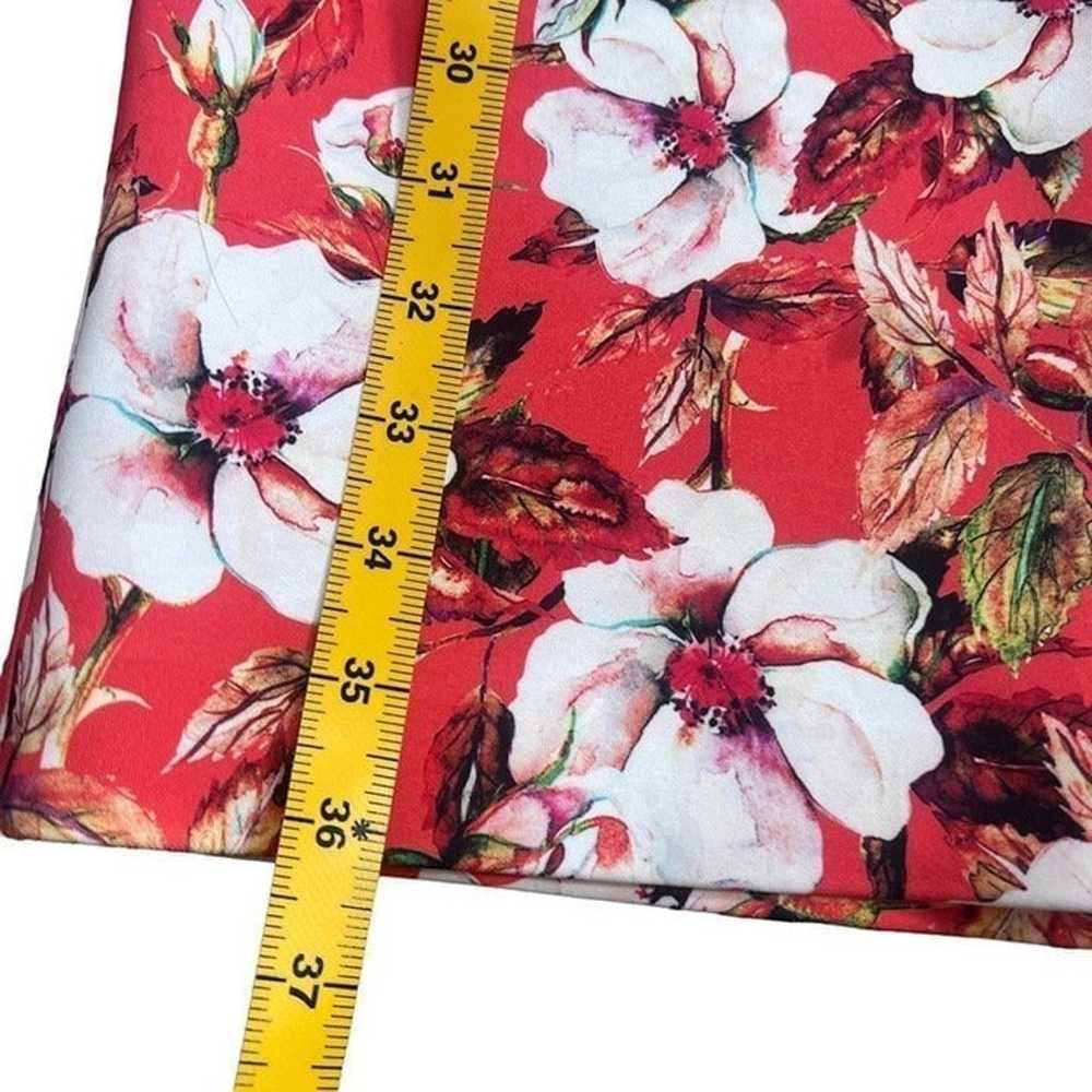 CLOVER CANYON neoprene bodycon midi dress Floral … - image 7