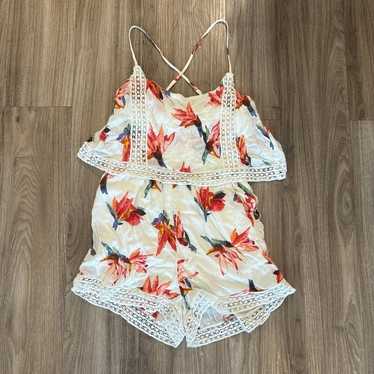 Abercrombie and Fitch Floral Romper