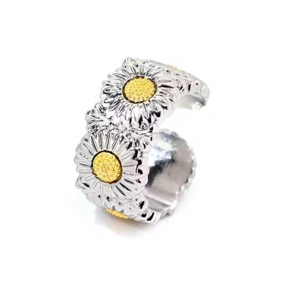 Jewelry × Streetwear × Vintage Sunflower Ring - image 3