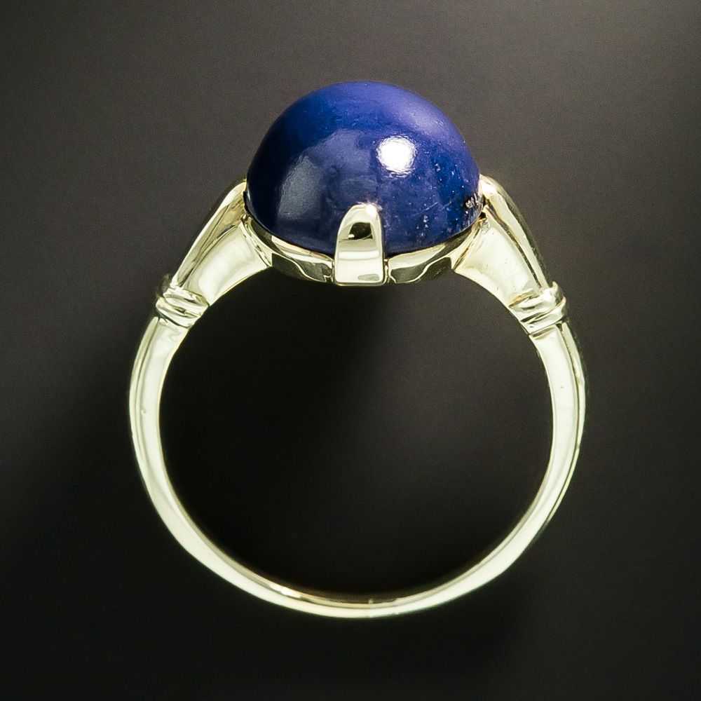 Solitaire Lapis Lazuli Ring by Jones and Woodland… - image 3