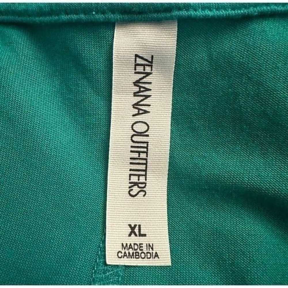 New! Zenana Outfitters Sleeveless Ruffled Hem Dre… - image 3