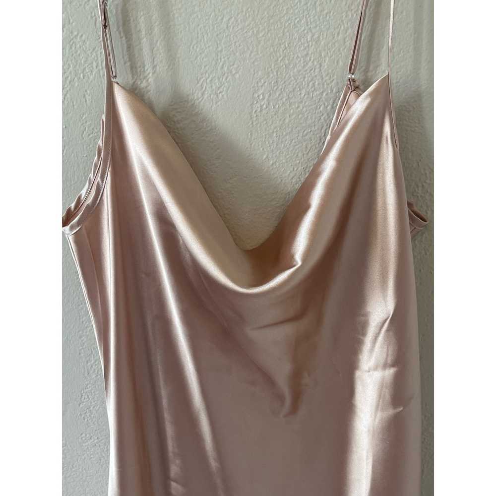 Champagne Pink Slip Dress Size XL - image 3