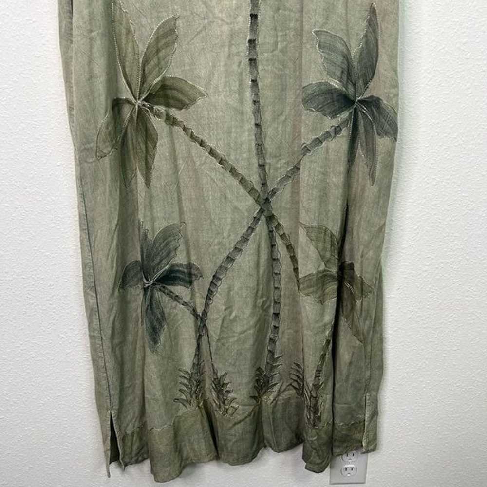 Raya Sun Women’s Vintage Palm Tree Embroidered Sh… - image 3