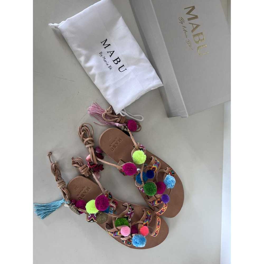 Mabu by Maria Bk Leather sandal - image 7