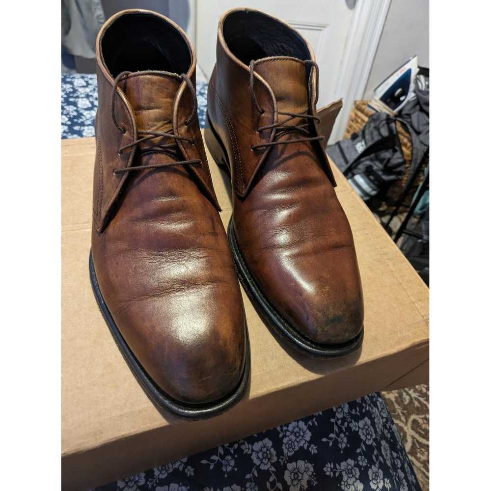 Johnston And Murphy Leather lace ups - image 8
