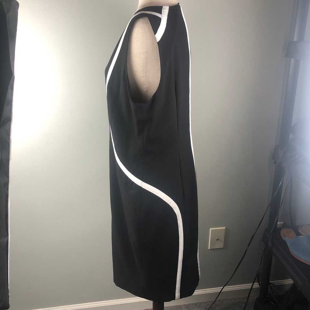 Calvin Klein Women's Dress Black White Sleeveless… - image 3