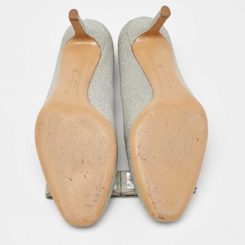 Salvatore Ferragamo Glitter heels - image 5