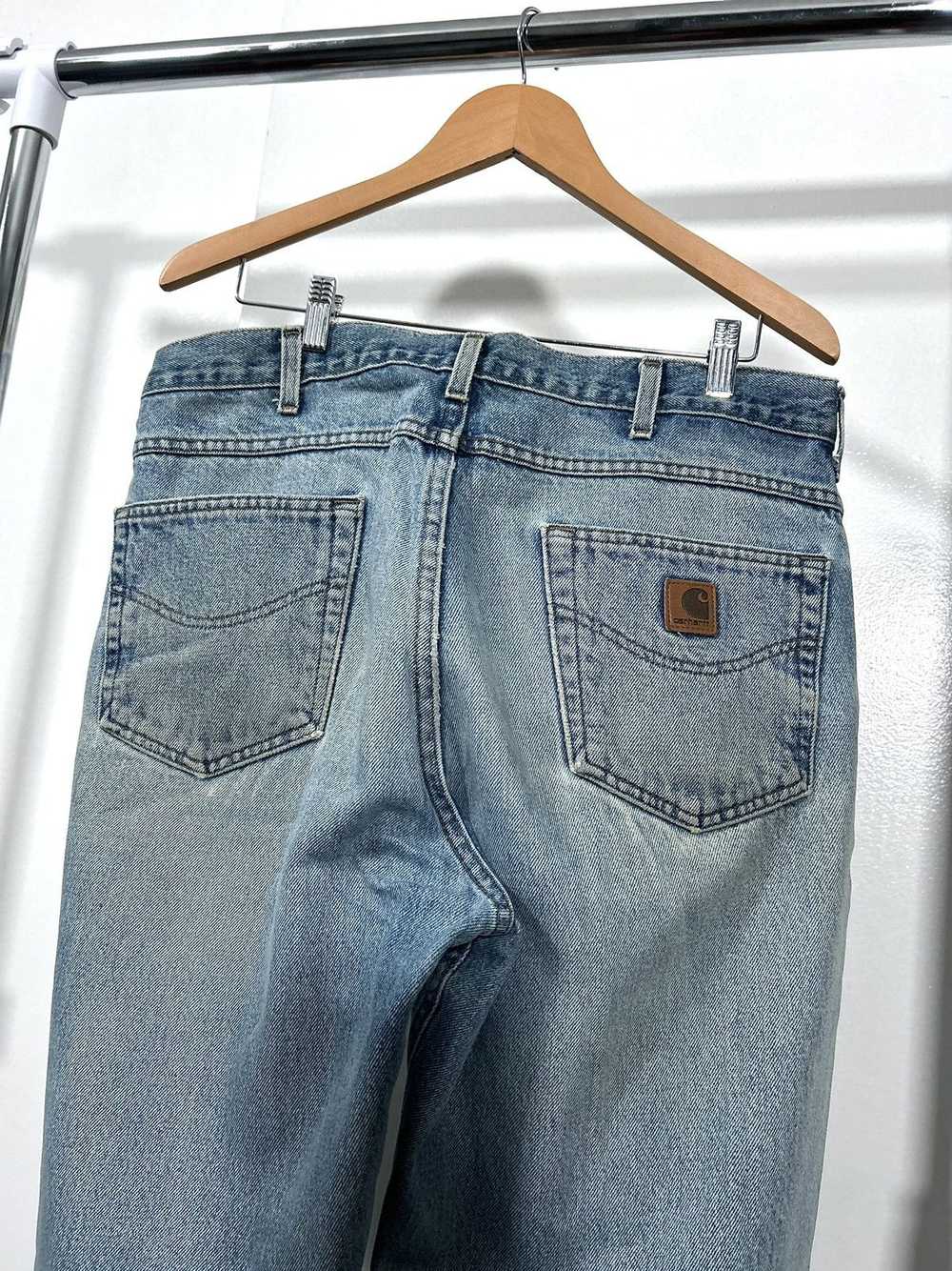 Carhartt × Vintage Vintage Thrashed Carhartt Jeans - image 4