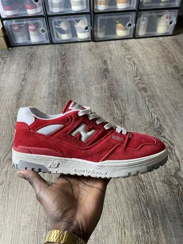 New Balance NEW BALANCE 550 Suede Pack “Team Red”
