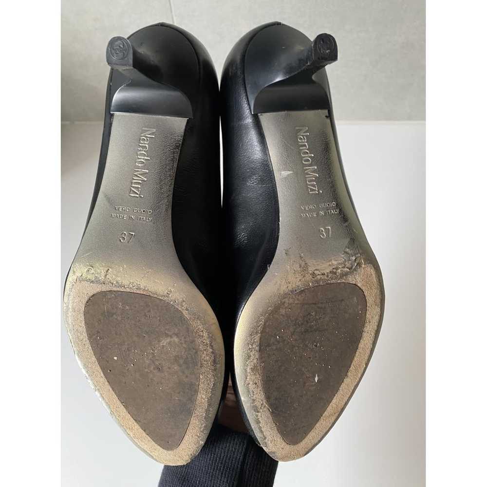Nando Muzi Leather heels - image 3