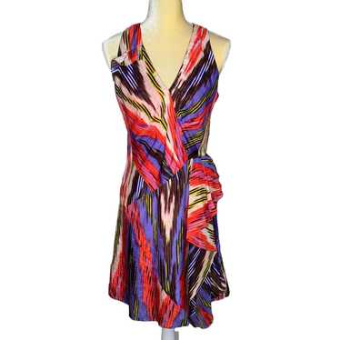 Bergdorf Goodman Nanette Lepore Dress 100% Silk Si