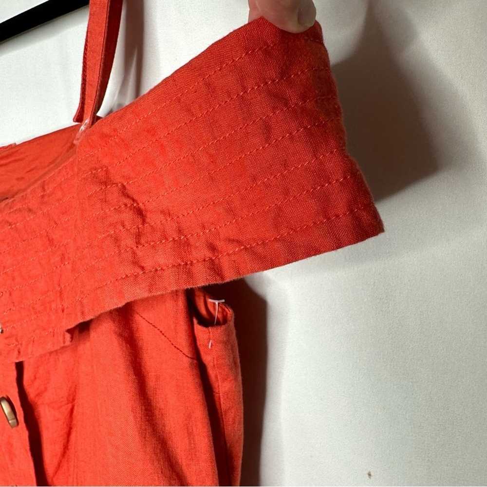 SOFT SURROUNDINGS Linen Raissa Crop Jumpsuit in M… - image 4