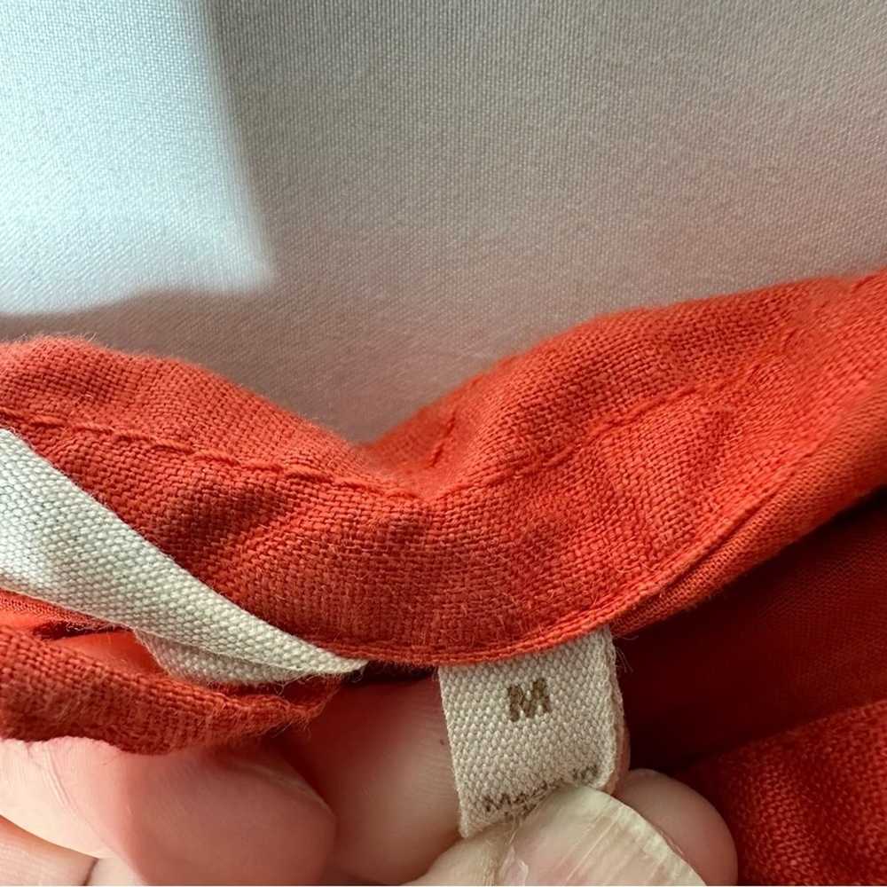 SOFT SURROUNDINGS Linen Raissa Crop Jumpsuit in M… - image 5