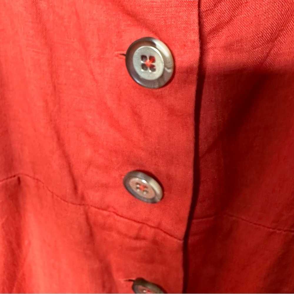 SOFT SURROUNDINGS Linen Raissa Crop Jumpsuit in M… - image 6