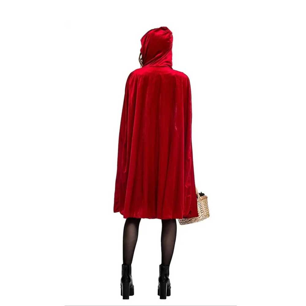 Women's Halloween Cosplay Red Riding Hood Dress W… - image 5