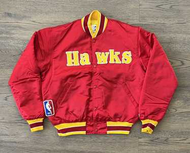 Starter Vintage 80s Atlanta Hawks Starter Jacket … - image 1