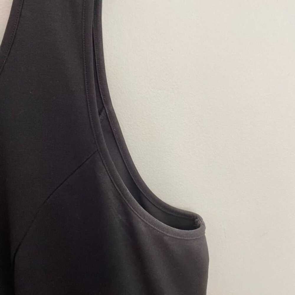LANE BRYANT Plus Size Black Faux Leather Fringe D… - image 11