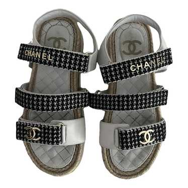 Chanel Dad Sandals tweed sandal