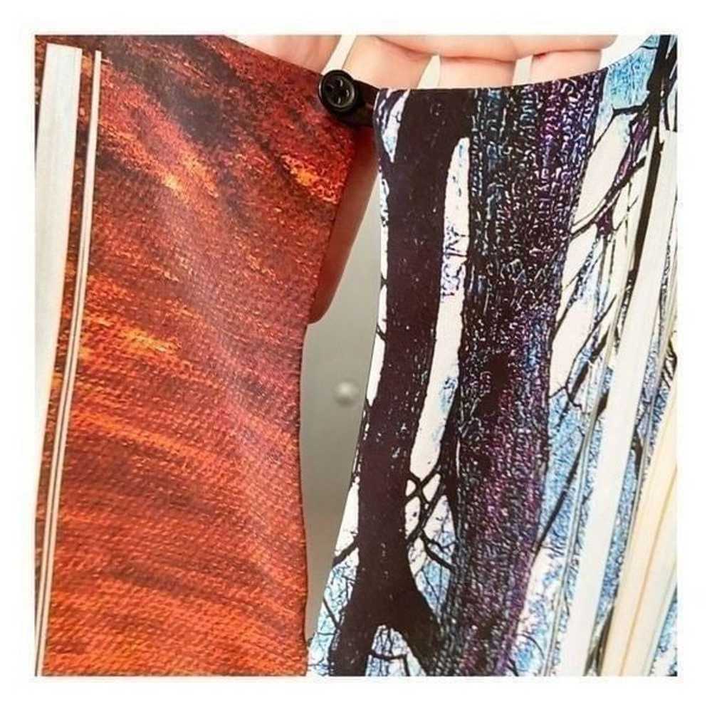 Clover Canyon Cami Mini Dress Pockets Mixed Print… - image 6