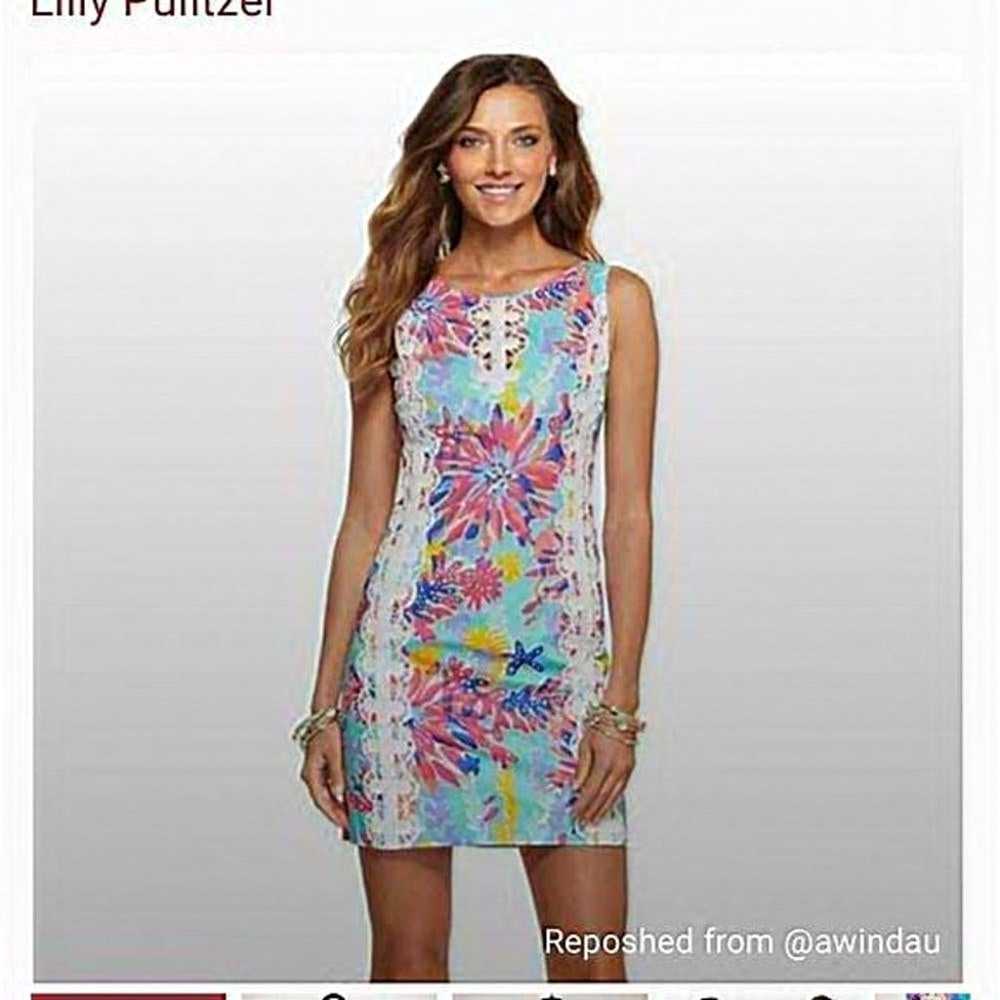 Lilly Pulitzer Ember Trippin & Sippin shift dress - image 1