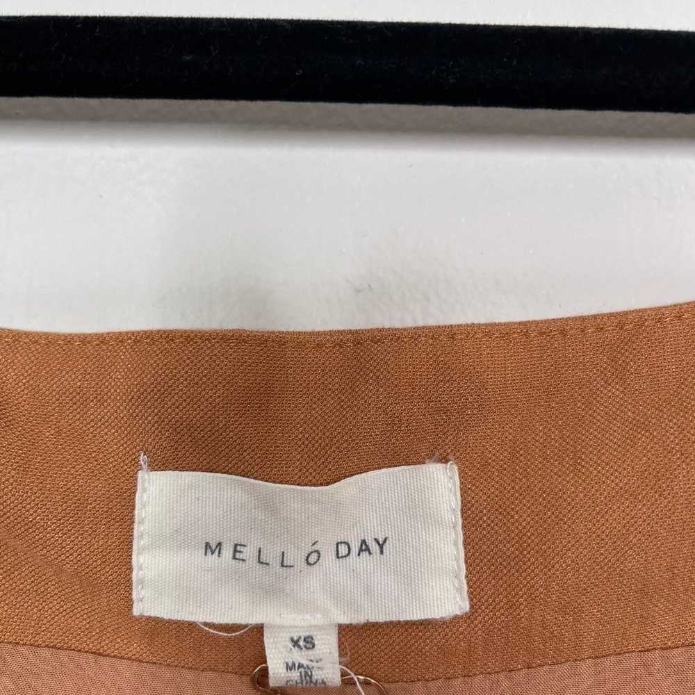 Mello Day Sweetheart Neck Dress Orange - image 6