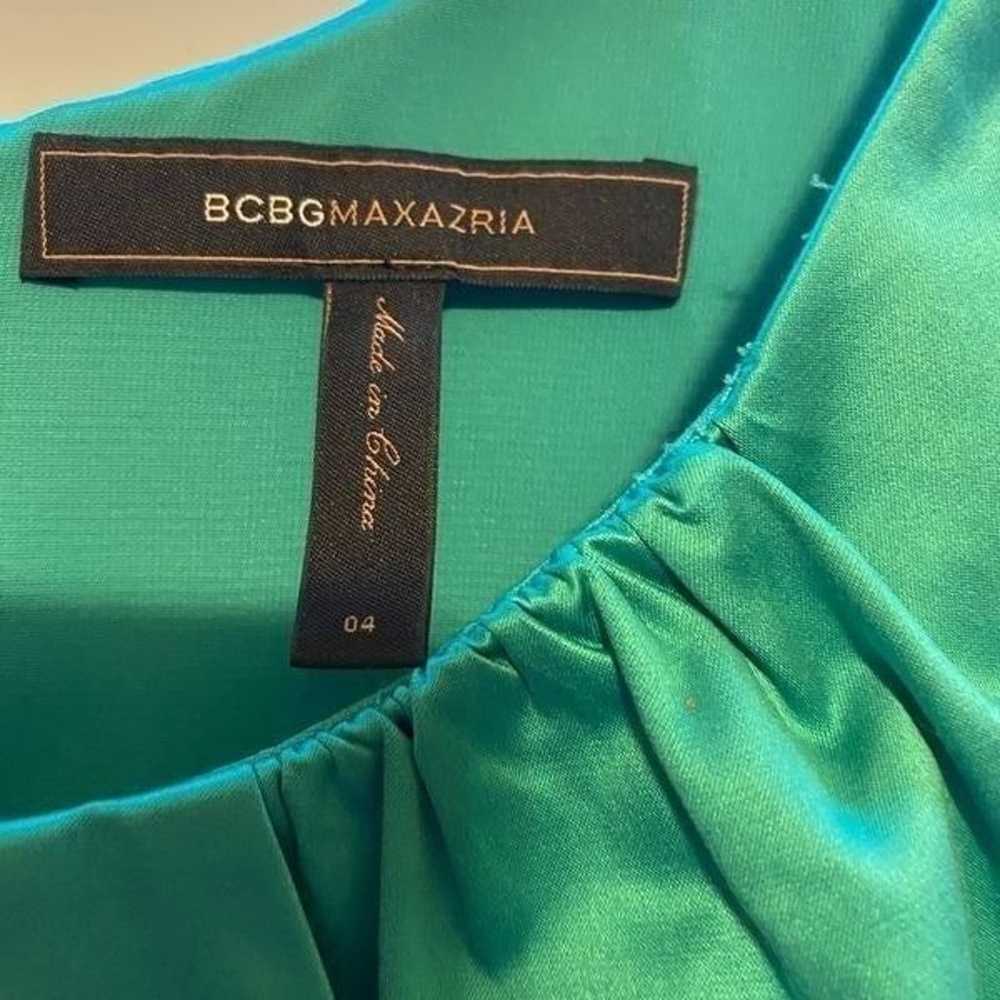 BCBG Max Azaria dress. Size 4. Emerald green - image 7