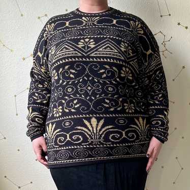 antique gold sweater - image 1