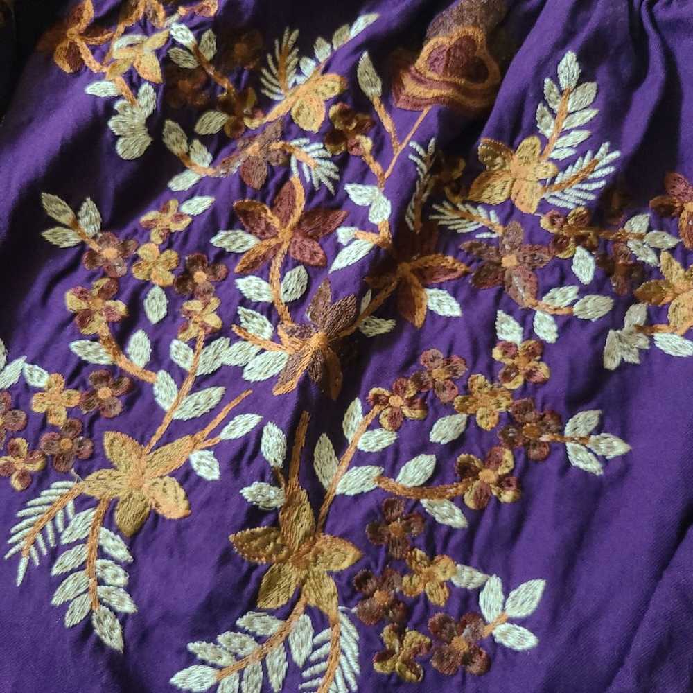 Free People Purple Fleur de Jour Dress size S - image 3