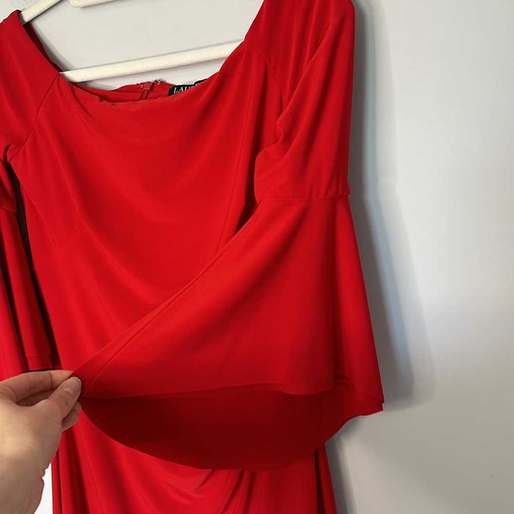 Lauren Ralph Lauren Womens Bell Sleeve Dress Size… - image 2