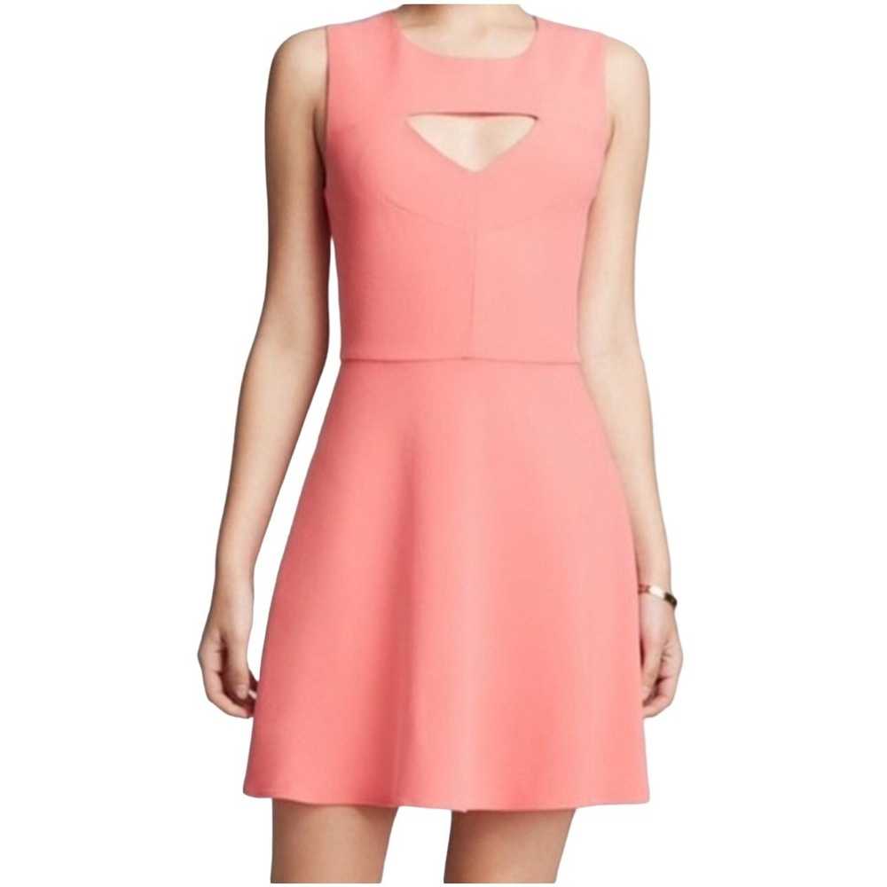 French Connection Cutout Dress in Coral , Size 10… - image 1