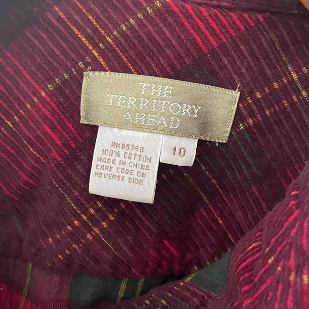 Vintage The Territory Ahead Mini Shirt Dress Size… - image 4