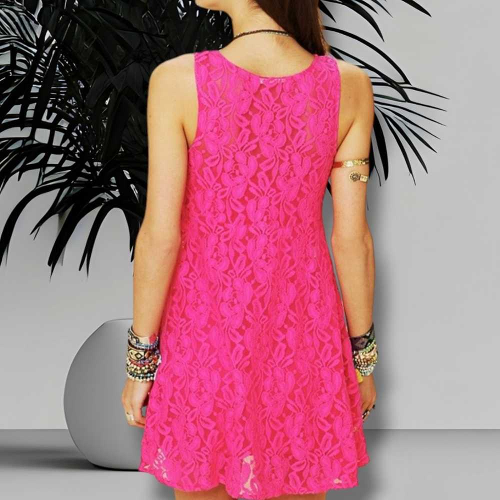 Free People Miles of Lace Lace Dress. Size M - image 2