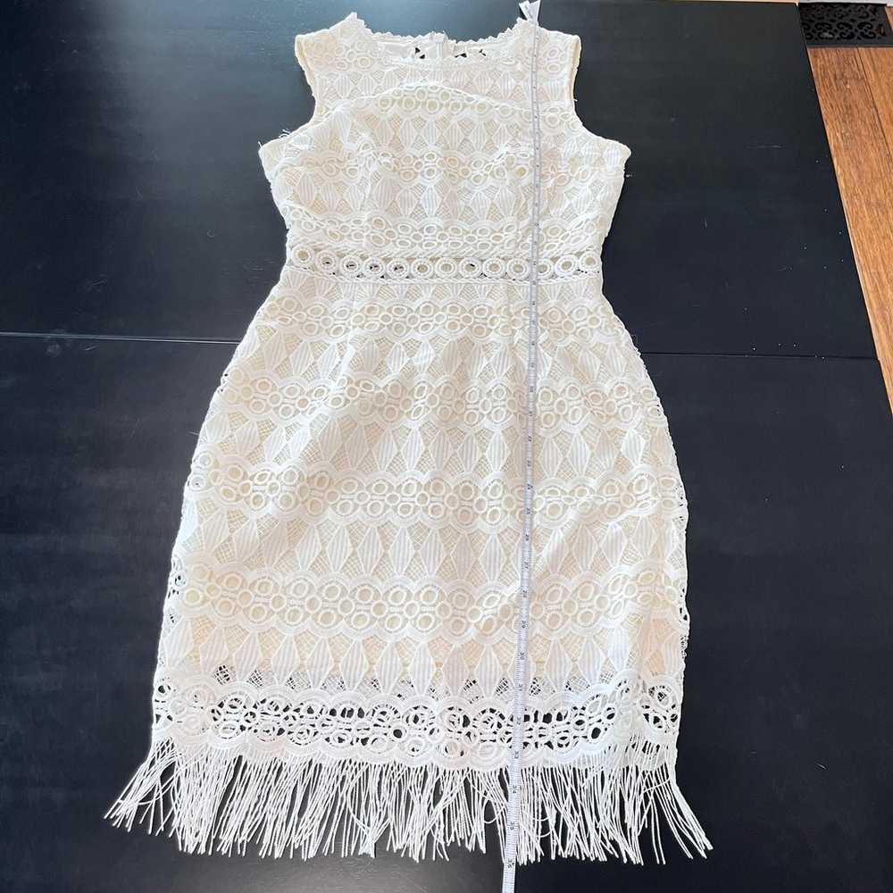 Lulus Kenna White Crochet Lace Sleeveless Bodycon… - image 10