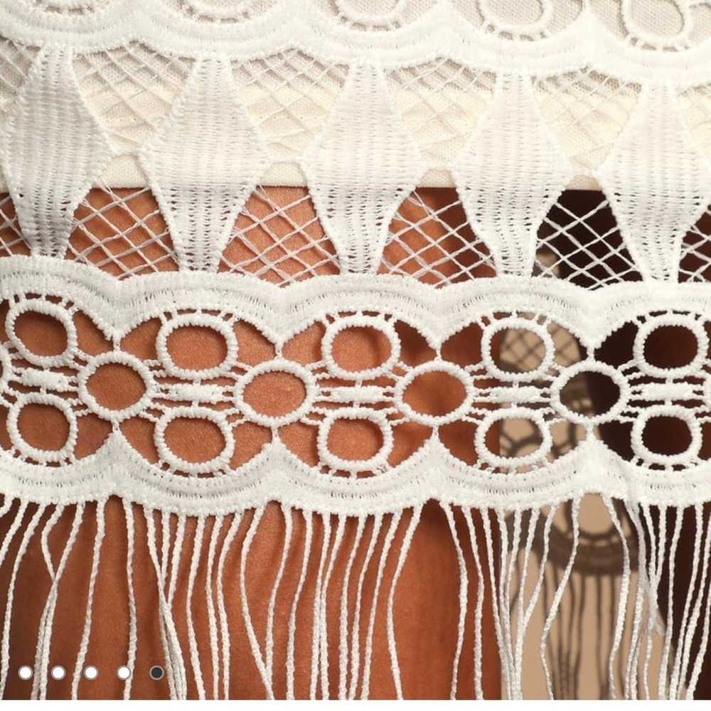 Lulus Kenna White Crochet Lace Sleeveless Bodycon… - image 4