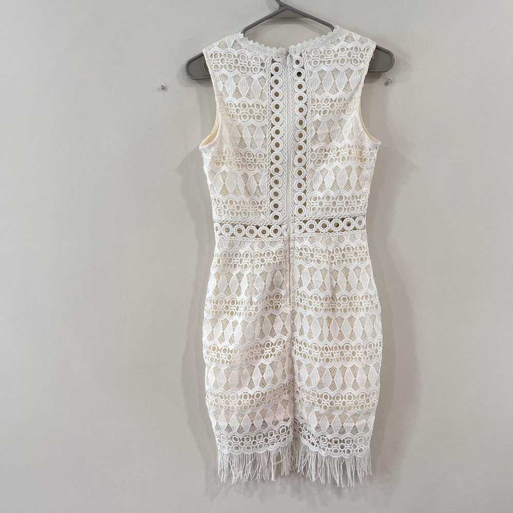 Lulus Kenna White Crochet Lace Sleeveless Bodycon… - image 7
